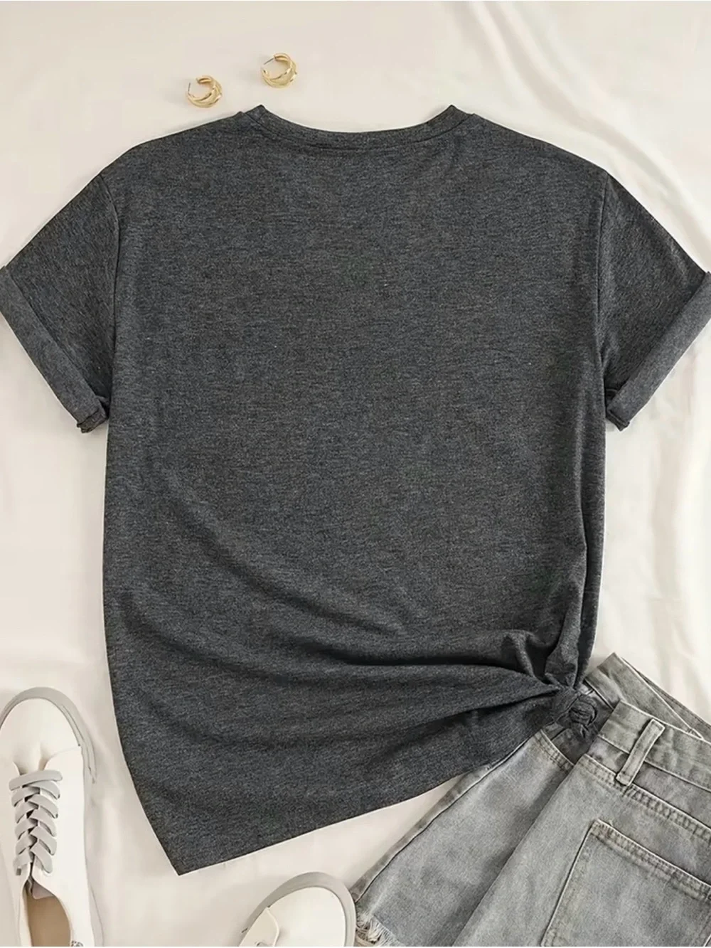 Western T-shirt Women’s Charcoal 'Yee-Haw State of Mind' Graphic Tee